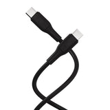 X2O Superflex 60W USB-C til USB-C Kabel - 1.5m - Svart