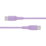 X2O Superflex 60W USB-C til USB-C Kabel - 1.5m - Lilla