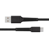 X2O Longlife 60W USB-A til USB-C Kabel - 2m - Svart