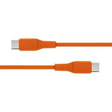 X2O Superflex 60W USB-C til USB-C Kabel - 1.5m - Oransje