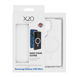 Samsung Galaxy S26 Ultra X2O Mag Clear Deksel - MagSafe Kompatibel - Gjennomsiktig
