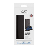 Samsung Galaxy S26+ (Plus) X2O Classic Wallet Flip Deksel - Svart