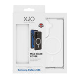 Samsung Galaxy S26 X2O Mag Clear Deksel - MagSafe Kompatibel - Gjennomsiktig