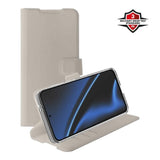 Samsung Galaxy A57 X2O Classic Wallet Flip Deksel - Beige