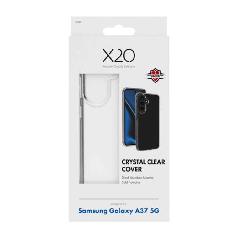 Samsung Galaxy A37 X2O Crystal Clear Deksel - Gjennomsiktig