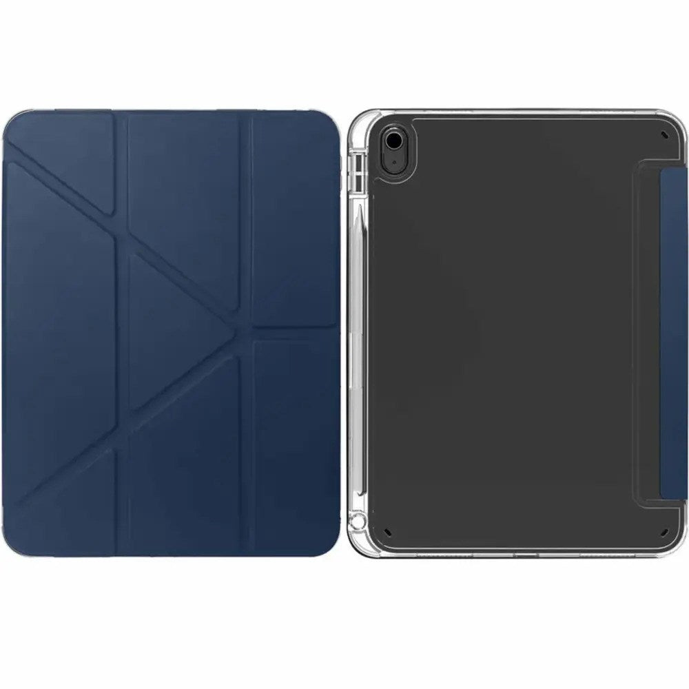 iPad 11" (2026 / 2025) / 10.9" (2024 / 2022) X2O Origami Folio Flipdeksel - Blå
