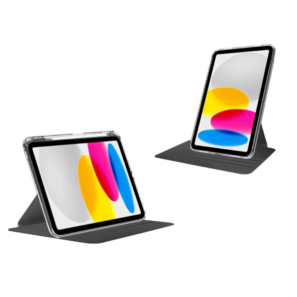 iPad 11" (2026 / 2025) / 10.9" (2024 / 2022) X2O 2-i-1 Mag Folio Flipdeksel - Svart