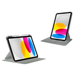 iPad 11" (2026 / 2025) / 10.9" (2024 / 2022) X2O 2-i-1 Mag Folio Flipdeksel - Grå
