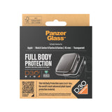 PanzerGlass Apple Watch 9/8/7 (45mm) Full Body D3O Bio Protection Deksel m. Innebygd skjermbeskyttelse - Gjennomsiktigt m. Svart Ramme