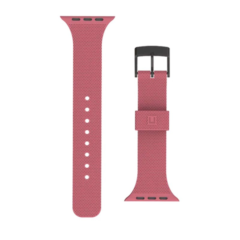 Apple Watch (42/44/SE/45/46/49mm) UAG [U] Aurora Silikon Rem - Dusty Rose