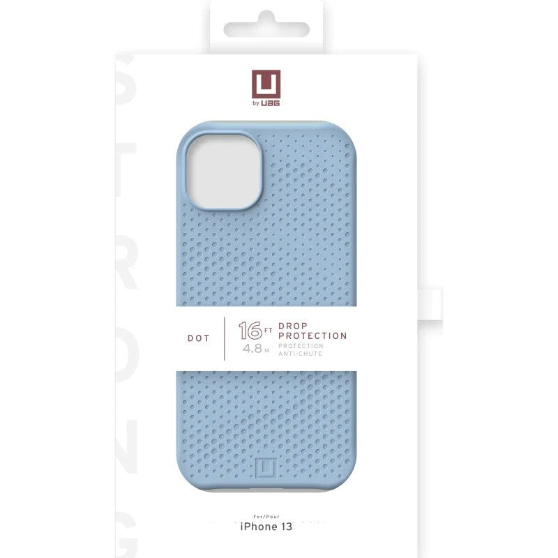 UAG [U] Dot Series iPhone 13 håndverksdeksel Silikon - Cerulean