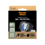 PanzerGlass Apple Watch Ultra 3/2/1 - Ultra-Wide Fit Skjermbeskyttelsesglass - Gjennomsiktig