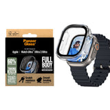PanzerGlass Apple Watch Ultra 3/2/1 (49mm) Snappie Full Body Deksel med Innebygd Skjermbeskytter - Gjennomsiktig
