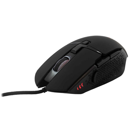 Baracuda RAPTOR Gaming Mus - 8D / 6400 DPI - Svart