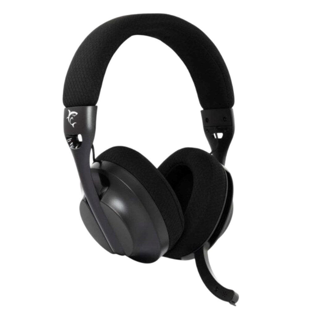 White Shark On-Ear Trådløse Spillhodetelefoner med Mikrofon - Svart