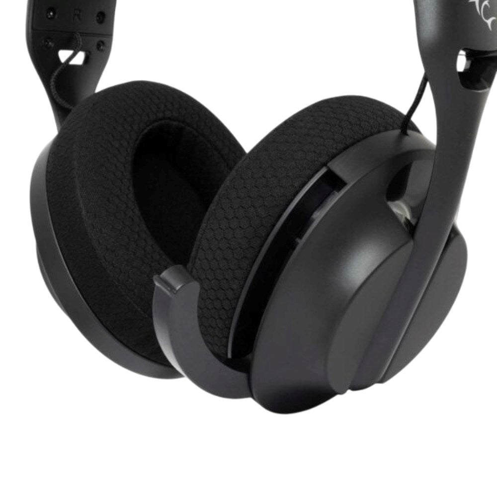 White Shark On-Ear Trådløse Spillhodetelefoner med Mikrofon - Svart