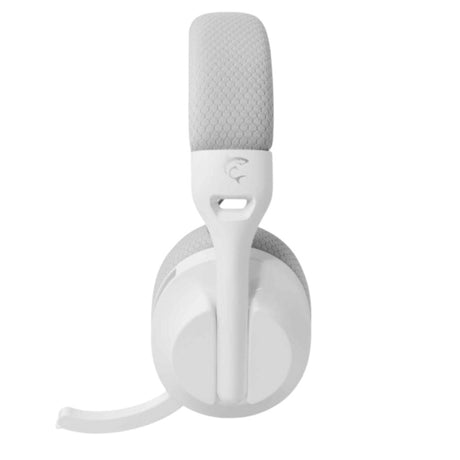 White Shark On-Ear Trådløse Spillhodetelefoner med Mikrofon - Hvit / Grå