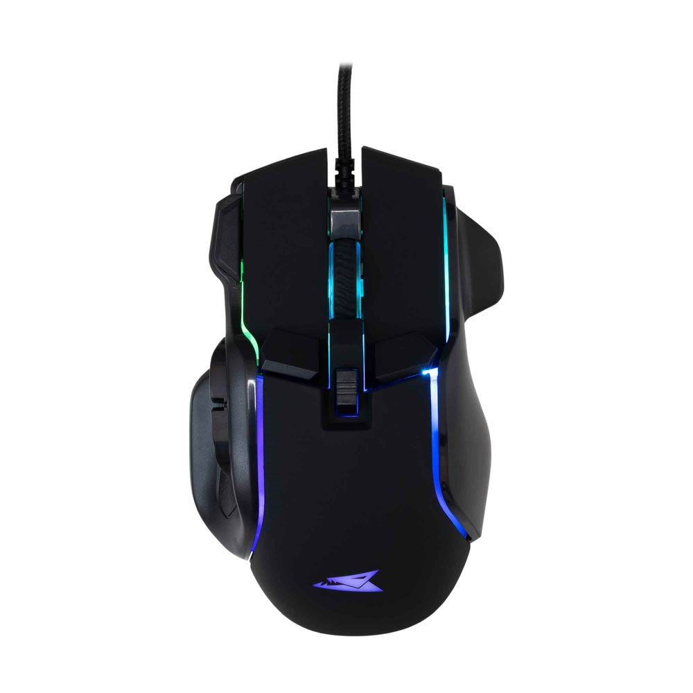 Baracuda PIRANHA Gaming Mus - 7D / 7200 DPI - Svart