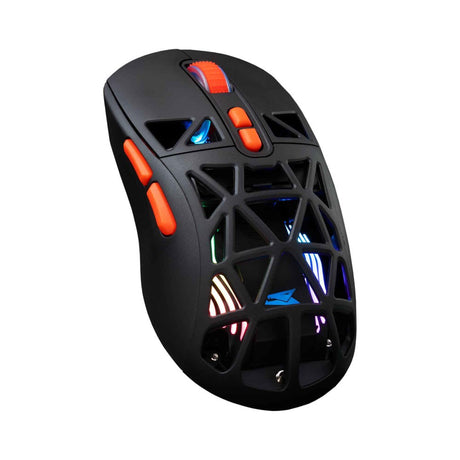 Baracuda SEAL Gaming Mus - 7D / 12800 DPI - Svart