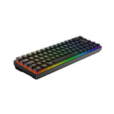 White Shark RONIN Kablet Gamingtastatur – Nordisk Layout – Svart