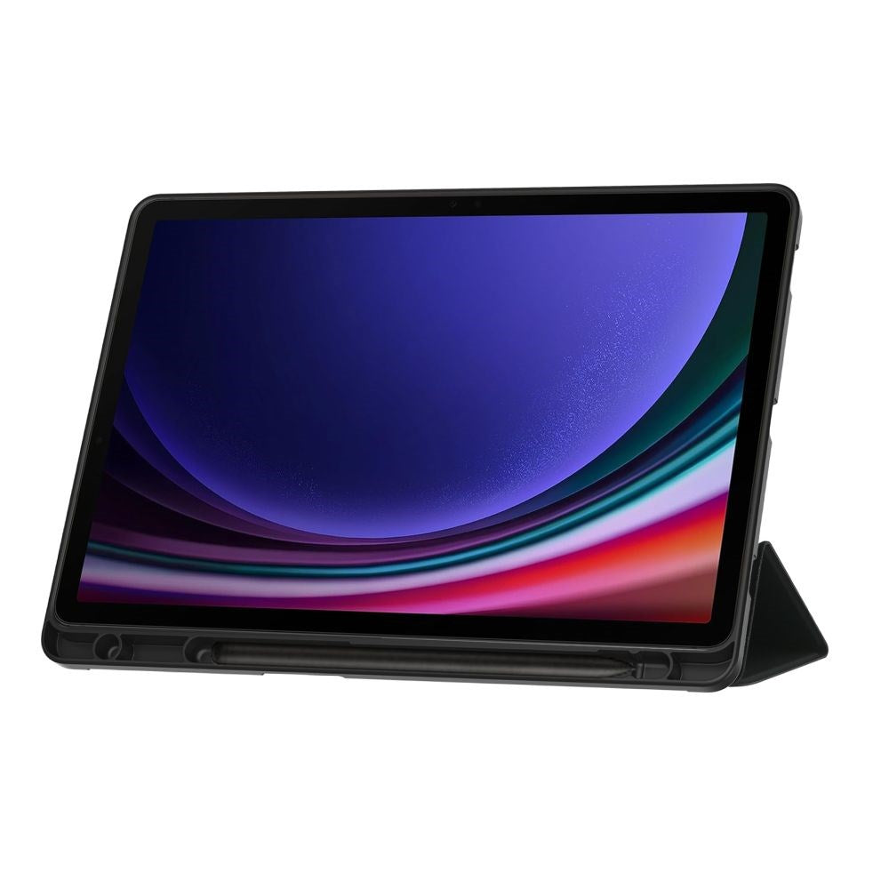 Samsung Galaxy Tab S10 FE / S9 FE Tech-Protect Smartcase Deksel med Stylus Pennholder - Svart