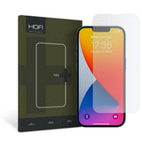 iPhone 17e / 16e / 14 / 13 / 13 Pro Hofi Hybrid Pro+ Herdet Skjermbeskytter - Case Friendly - Gjennomsiktig