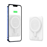 Tech-Protect LifeMag Trådløs Powerbank 5000 mAh - MagSafe Kompatibel - Hvit