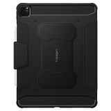iPad Pro 12.9" (2022 / 2021 / 2020 / 2018) Spigen Rugged Armor Pro Deksel - Svart