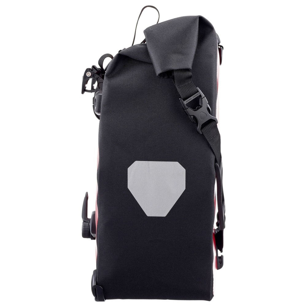 ORTLIEB Back-Roller 20L Sykkelveske for Bagasjebærer (42 x 32 x 17 cm) - Rød / Svart