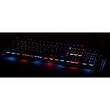 uRage Cyberboard Gaming Keyboard med RGB-belysning - Nordisk Tastatur Layout - Svart