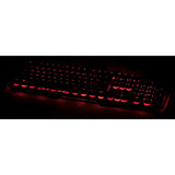 uRage Cyberboard Gaming Keyboard med RGB-belysning - Nordisk Tastatur Layout - Svart