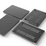 Vonmählen Transparent Case for MacBook Pro M5/M4/M3/M2/M1 (2026-2021) - Matt Svart/Gjennomsiktig