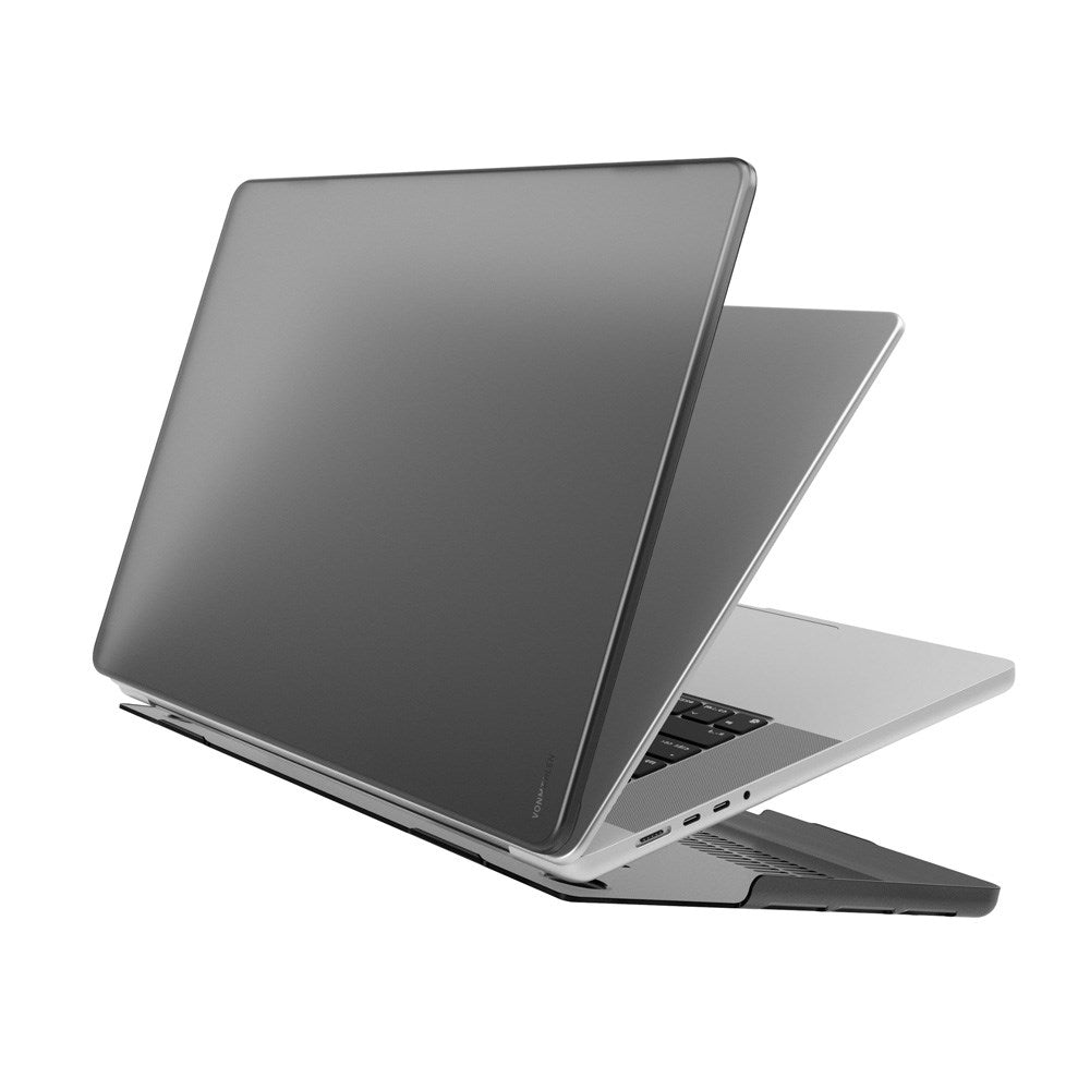 Vonmählen Transparent Case for MacBook Air 13" M5/M4/M3/M2 (2026-2022) - Matt Svart/Gjennomsiktig