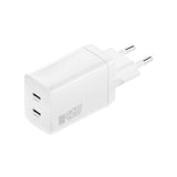 4smarts PDPlug 45W Vegglader med 2 x USB-C - Hvit