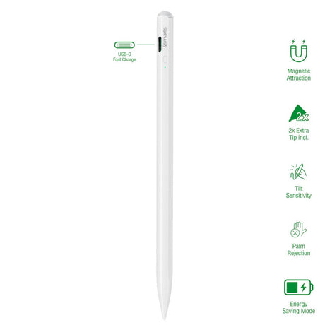 4smarts Active Stylus Pen Pro 3 - Hvit