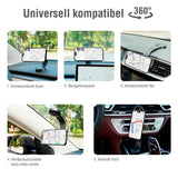 4smarts Magnetic Flex - Magnetisk Mobiltelefonholder for Bil - Svart