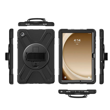 Samsung Galaxy Tab S10 FE / S9 FE 4smarts Rugged Nettbrett Deksel GRIP - Svart