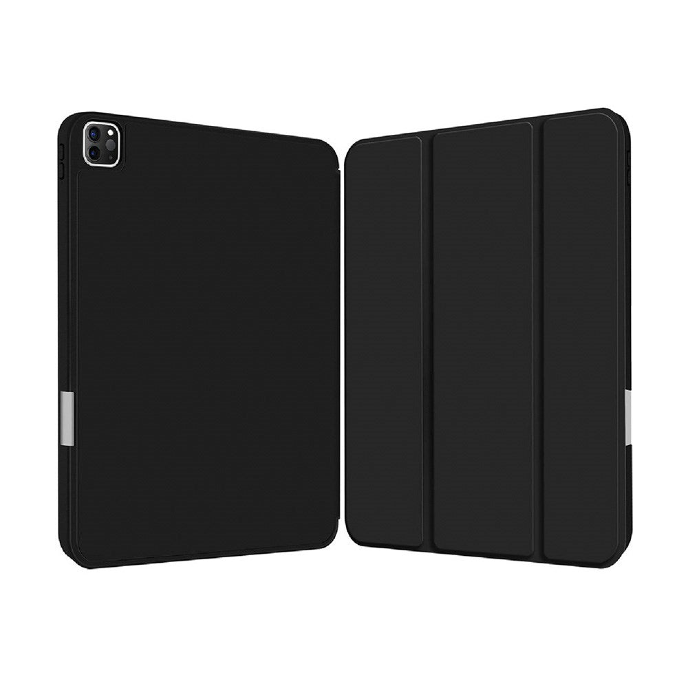 iPad Pro 13" (2025 / 2024) 4smarts Basic Folio Deksel m. Penne Holder - Svart