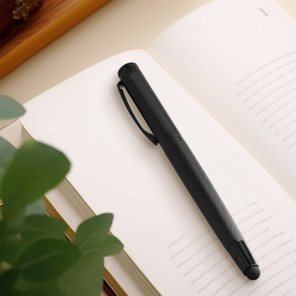 4smarts 2-i-1 Stylus Pen - Svart