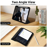 iPad Air 11" (2026 / 2025 / 2024) 4smarts Basic Folio Deksel m. Penne Holder - Svart