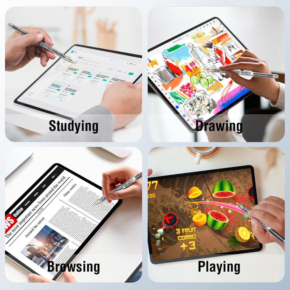 4smarts Active Stylus Pencil Pro Lucid - Gjennomsiktig