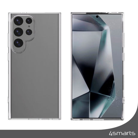 Samsung Galaxy S25 Ultra 4Smarts 360° Protection Set m. Deksel & Skjermbeskyttelsesglass - Gjennomsiktig