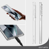 Samsung Galaxy S25 Ultra 4Smarts 360° Protection Set m. Deksel & Skjermbeskyttelsesglass - Gjennomsiktig