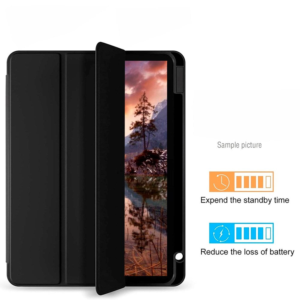Samsung Galaxy Tab S10 Ultra / S9 Ultra 4smarts Basic Folio Case m. Penne Holder - Svart