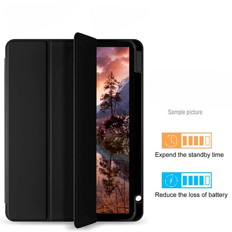 Samsung Galaxy Tab S10 Ultra / S9 Ultra 4smarts Basic Folio Case m. Penne Holder - Svart