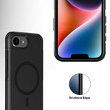 iPhone 17e / 16e 4smarts Defend Hybrid Deksel - MagSafe Kompatibel - Svart