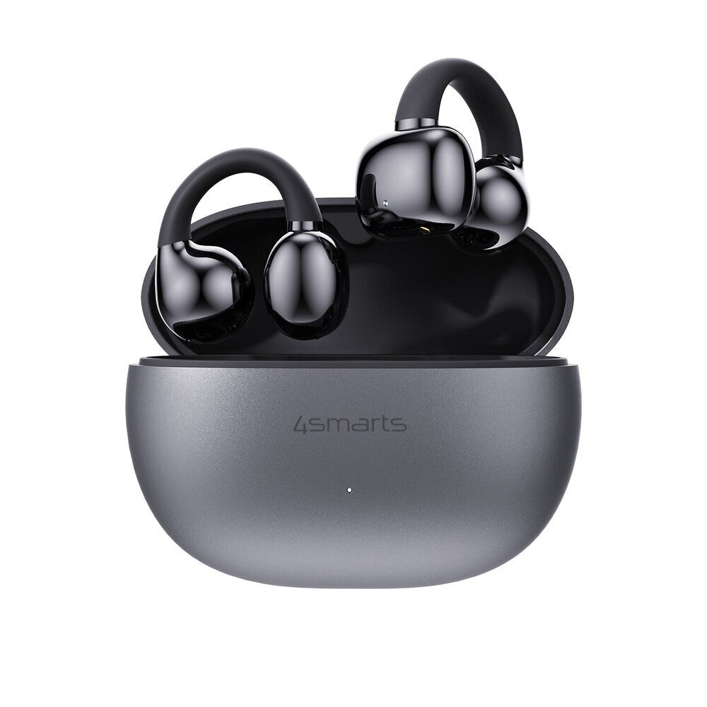 4smarts True Wireless SkyBuds Clip Hodetelefoner - Open-Ear - Grå