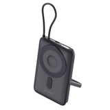 4smarts Enterprise Pocket 10.000 mAh Trådløs PowerBank - 22.5W - Space Grey