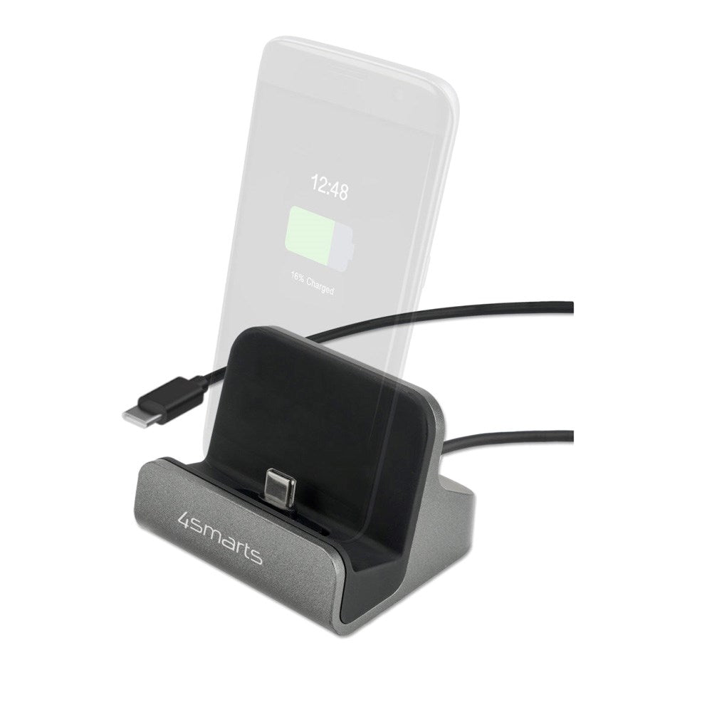 4smarts 60W Ladestasjon USB-C - Grå