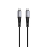 4smarts PrimeCord USB-C til USB-C Kabel 60W - 1.5 m - Svart